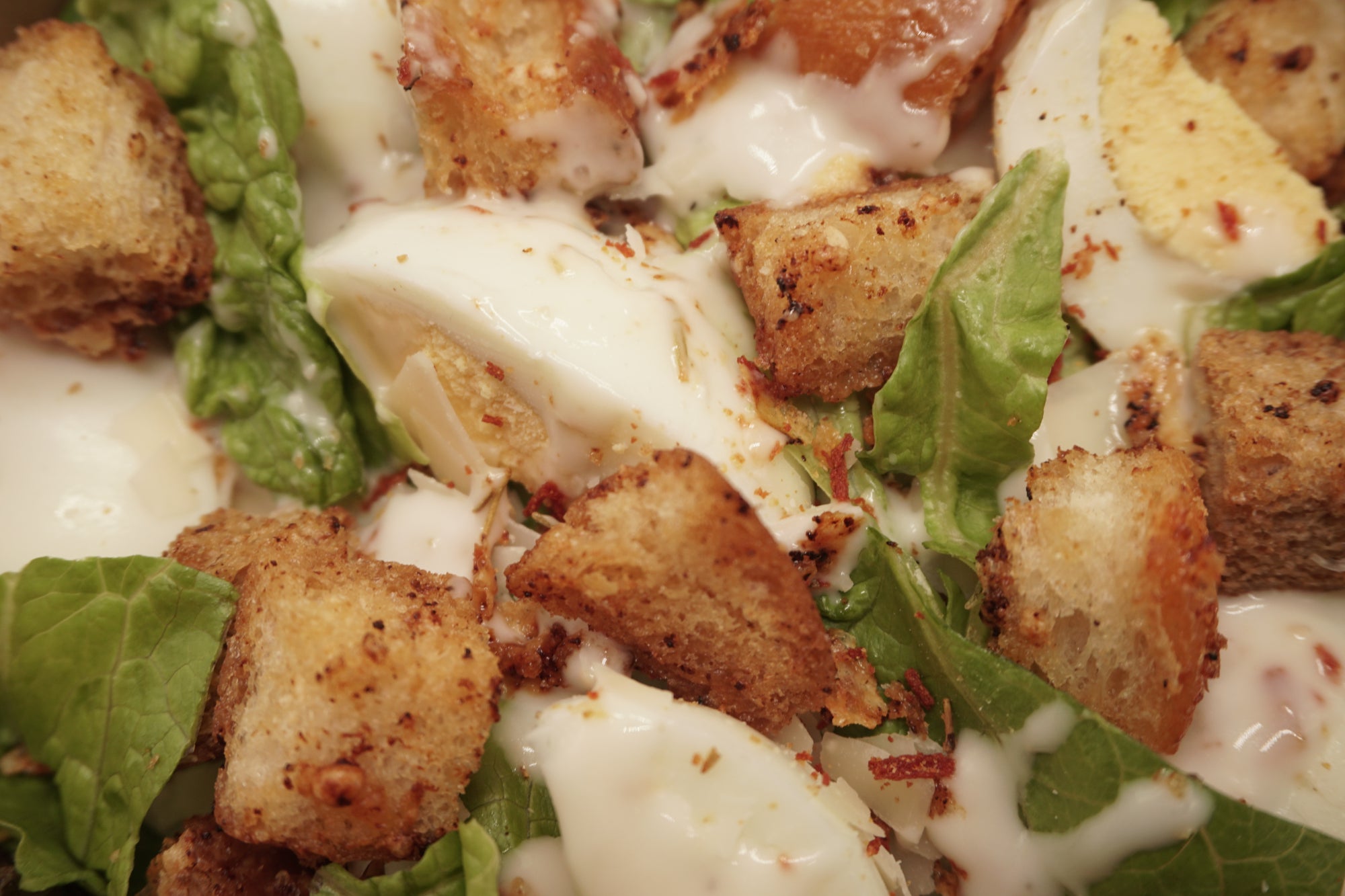 Ceasar salade (vegetarisch)